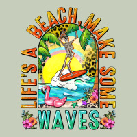Life's A Beach Make Some Waves Long Sleeve Tee | Teevron