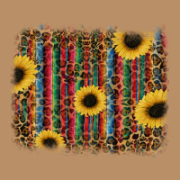 Sunflowers Serape Leopard Vintage Hoodie | Teevron