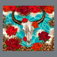 Bull Skull Rose Heavyweight Sweatshirt | Teevron
