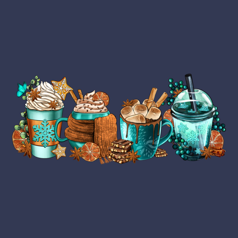 Winter Coffee Cups Heavyweight Hoodie by FaDigitalArtStudio | Teevron