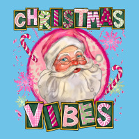 Pink Christmas Vibes Santa Premium Sweatshirt | Teevron