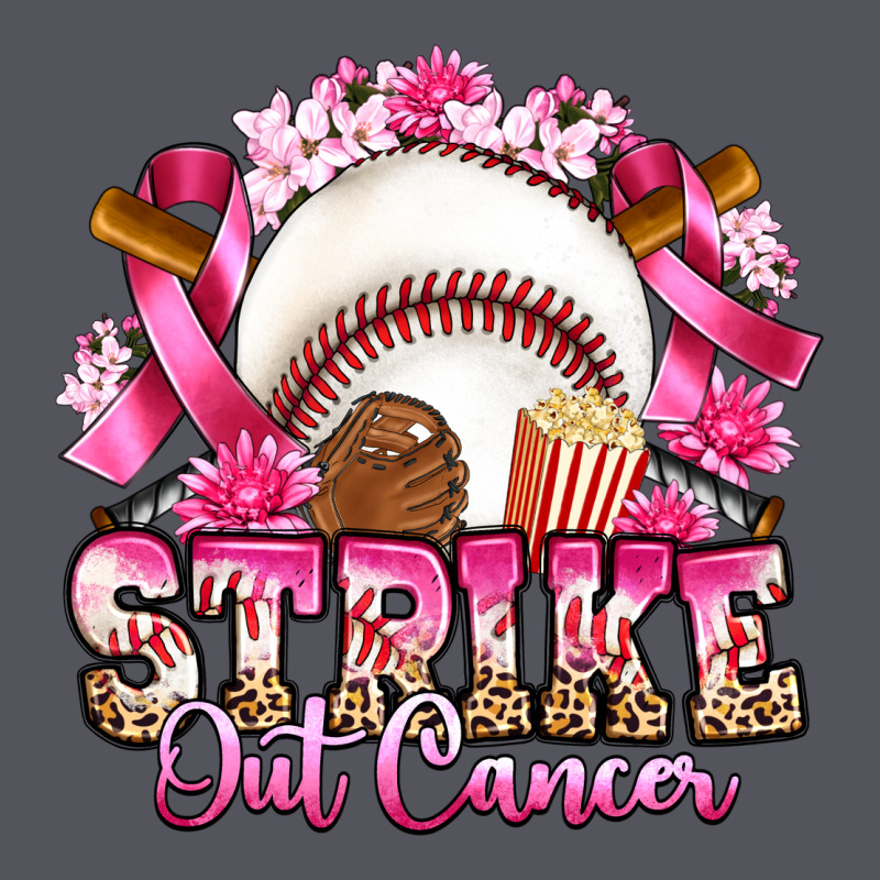 Strike Out Cancer Baseball Vintage Hoodie by Artiststas | Teevron