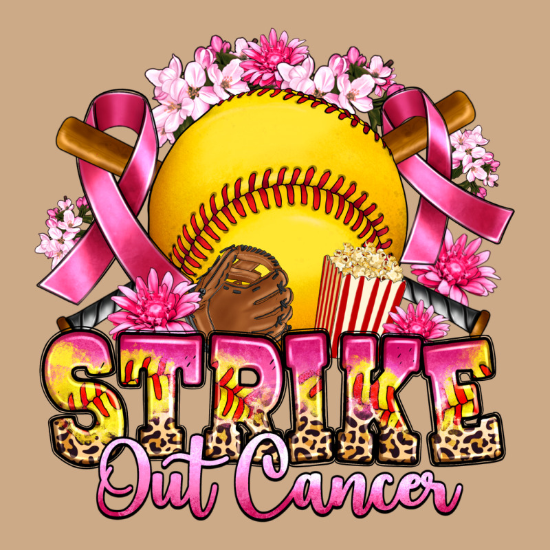 Strike Out Cancer Softball Vintage Hoodie by Artiststas | Teevron
