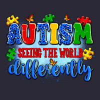 Autism Seeing The World Differently Vintage Tee | Teevron