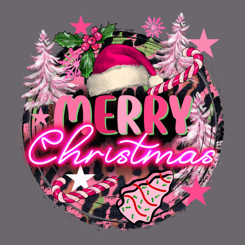 Pink Merry Christmas Premium Sweatshirt by FaDigitalArtStudio | Teevron