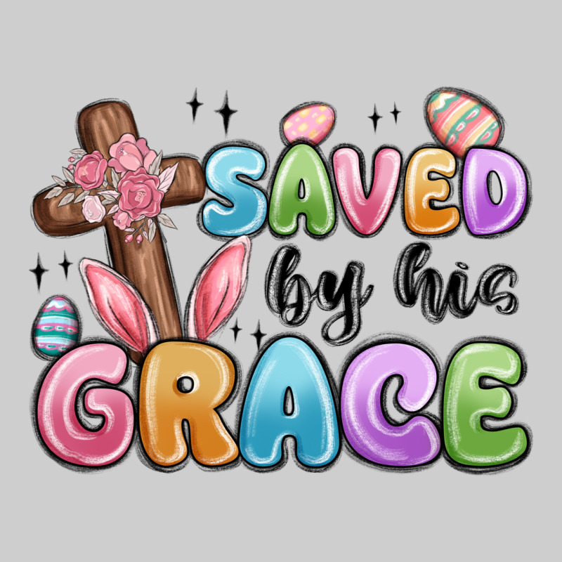 Saved By His Grace Premium Tee by MaliasSmallBusiness | Teevron