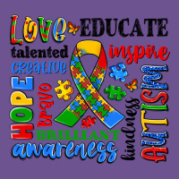 Autism Awareness Typography Vintage Tee | Teevron