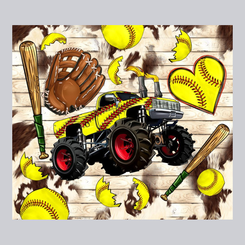 Softball Crusher Heavyweight Sweatshirt by TumblerDesignByShophia | Teevron