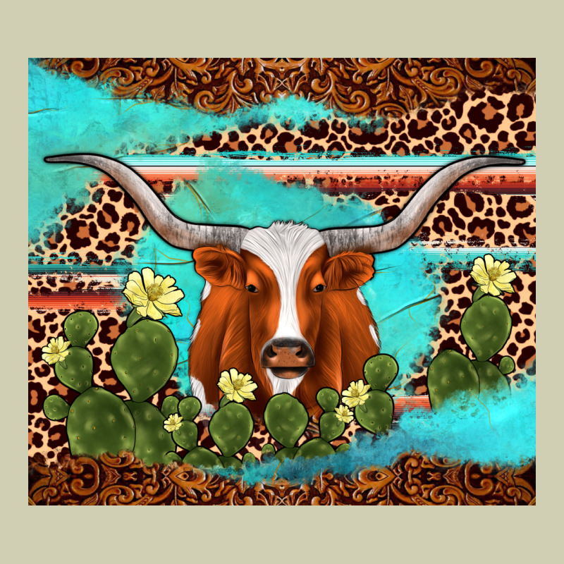 Longhorn Tumbler Heavy Core Tee by AdoDesignShop | Teevron