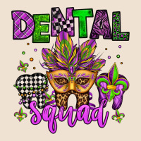 Dental Squad Mardi Gras Teeth Urban Heavy Tee | Teevron