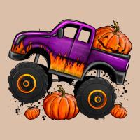 Halloween Jack O Lantern Monster Truck Urban Heavy Tee | Teevron