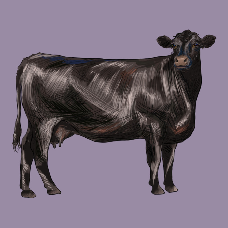 Black Angus Cow Classic Tee by LillyAllenDesigns | Teevron