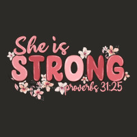 She Is Strong Proverbs 31 25 Heavy Core Tee | Teevron