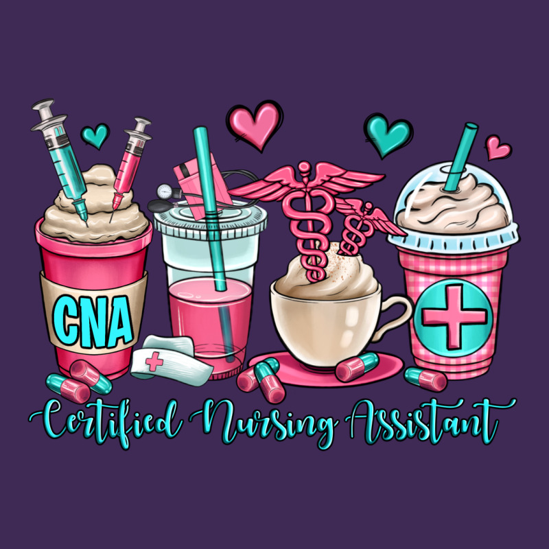 Cna Certified Nursing Assistant Coffee Cups Premium Hoodie by OliviaCreatesArt | Teevron