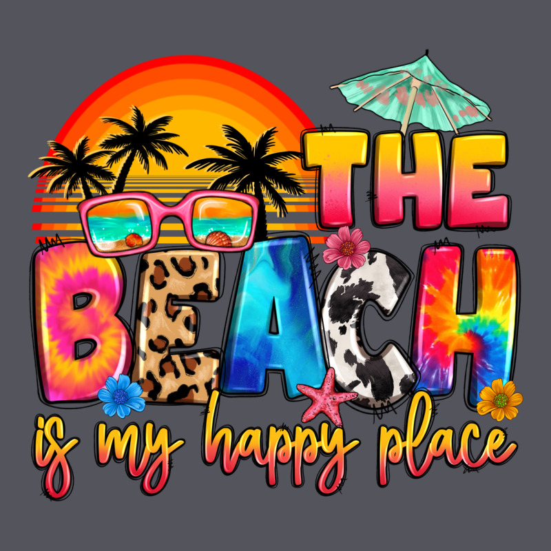 The Beach Is My Happy Place Vintage Hoodie by Artiststas | Teevron