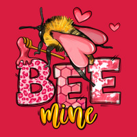 Bee Mine Valentines Day Premium Hoodie | Teevron