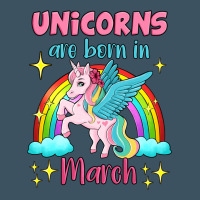 Unicorns Are Born In March Urban Heavy Tee | Teevron
