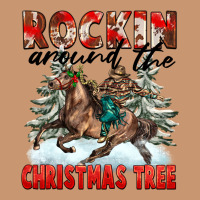 Rockin Around The Christmas Tree Rodeo Heavyweight Hoodie | Teevron