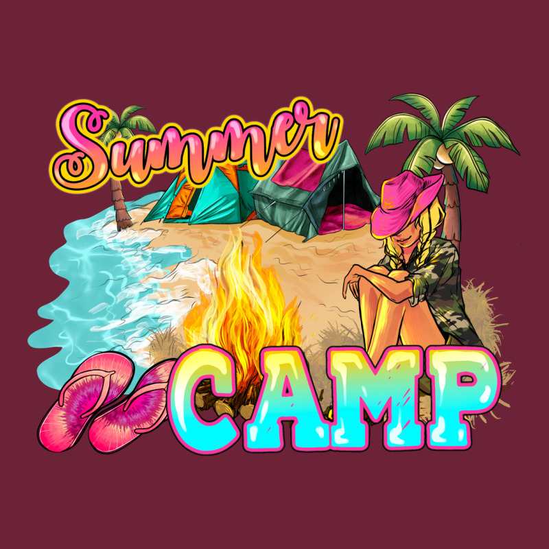 Summer Camp Long Sleeve Tee by NancyCooperArtShop | Teevron
