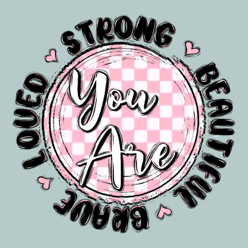 You Are Strong Heavy Core Tee by MaliasSmallBusiness | Teevron