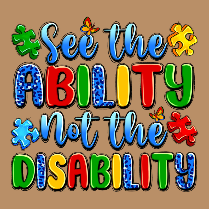 See The Ability Not The Disability Vintage Hoodie by Artiststas | Teevron