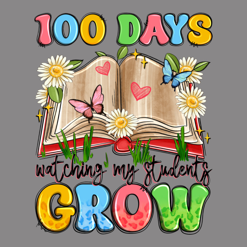 100 Days Watching My Students Grow Vintage Tee by Artiststas | Teevron