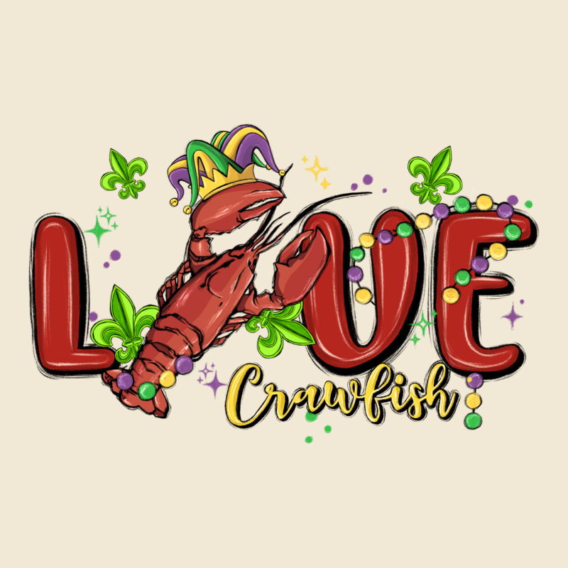 Mardi Gras Love Crawfish Ladies Tee by MaliasSmallBusiness | Teevron