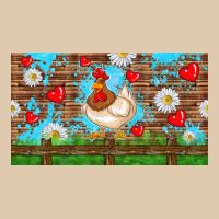Cute Chicken Heavyweight Sweatshirt | Teevron