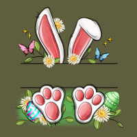 Easter Bunny Name Frame Vintage Tee | Teevron