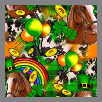 St. Patrick's Day Horse With Balloons Heavyweight Hoodie | Teevron
