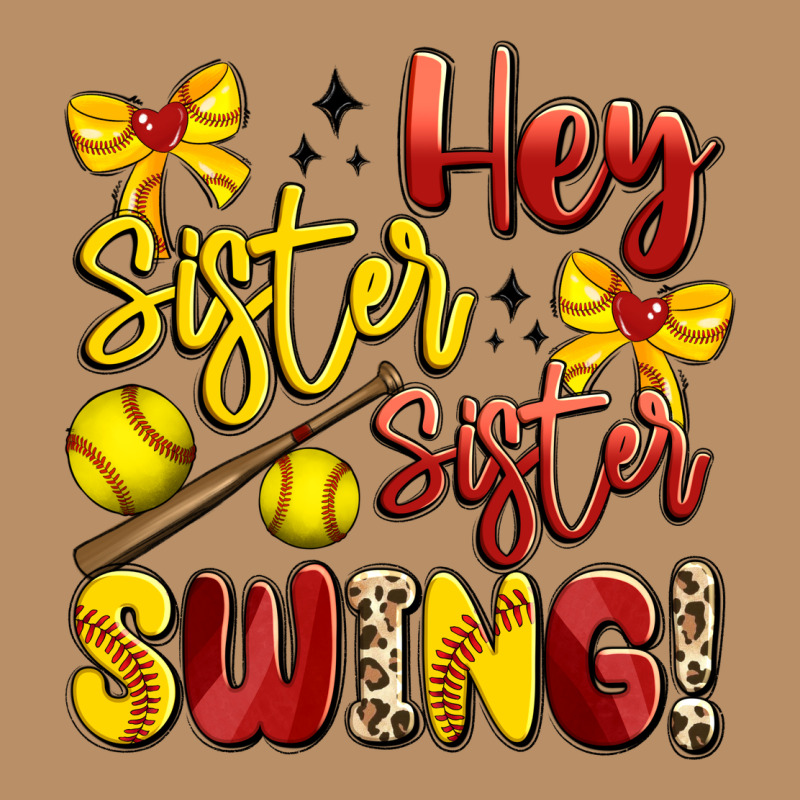 Hey Sister Sister Swing Softball Vintage Hoodie by Artiststas | Teevron