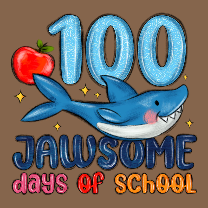 100 Jawsome Days Of School Premium Tee by MaliasSmallBusiness | Teevron