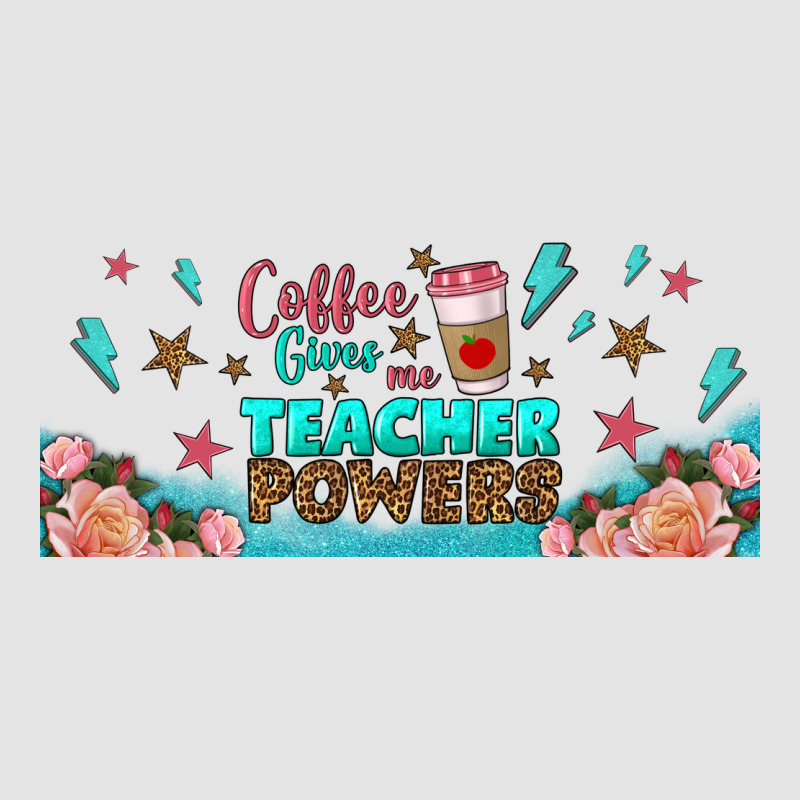 Coffe Gives Me Teacher Powers Libbey Glass Premium Sweatshirt by BundleAndBundleShop | Teevron