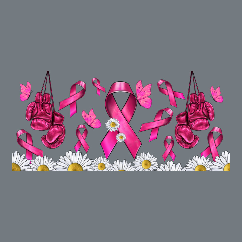 Cancer Ribbon With Daisy Heavyweight Sweatshirt by TumblerDesignByShophia | Teevron