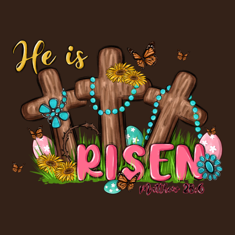 He Is Risen Heavy Core Tee by MaliasSmallBusiness | Teevron