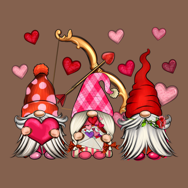 Valentine's Day Gnomes Zipper Hoodie by OliviaCreatesArt | Teevron