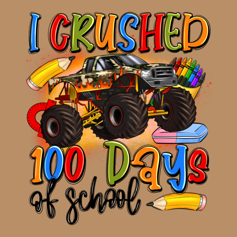 I Crushed 100 Days Of School Vintage Hoodie by Artiststas | Teevron