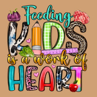 Feeding Kids Is A Work Of Heart Vintage Tee | Teevron