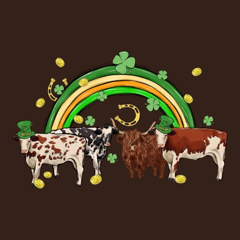 Cow St Patrick Days Heavy Core Tee by MaliasSmallBusiness | Teevron