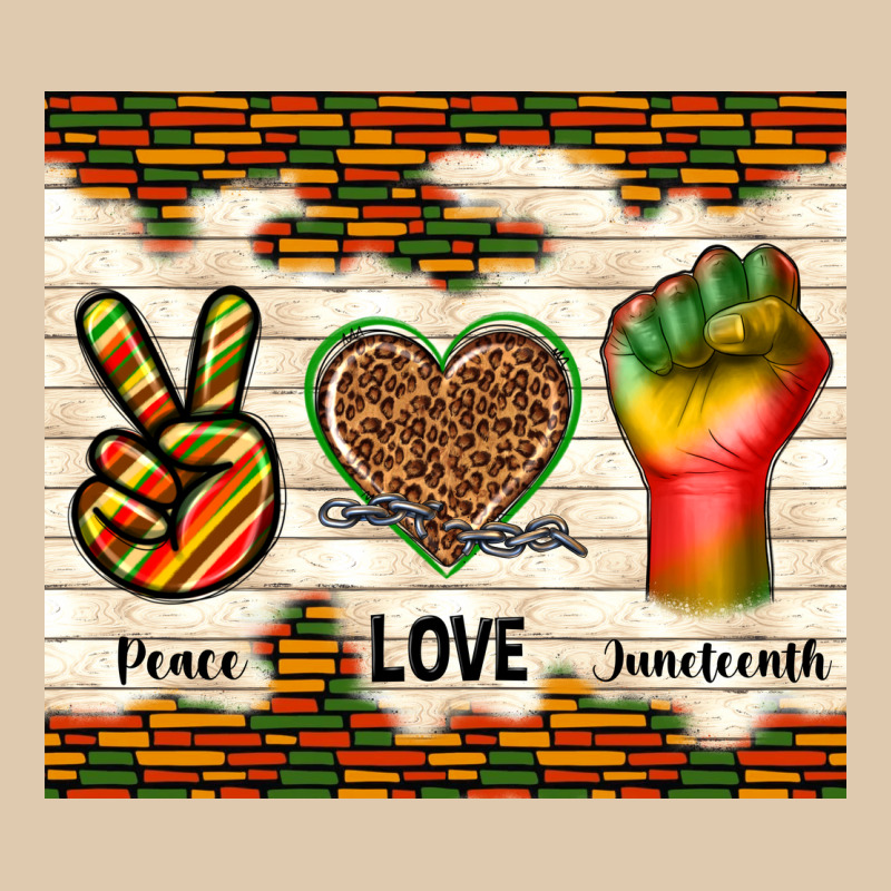 Peace Love Juneteenth Heavyweight Sweatshirt by TumblerDesignByShophia | Teevron