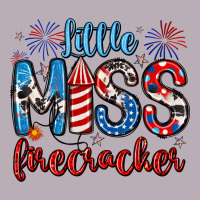Little Miss Firecracker 4th Of July Vintage Tee | Teevron