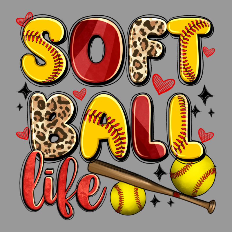 Softball Life Vintage Hoodie by Artiststas | Teevron