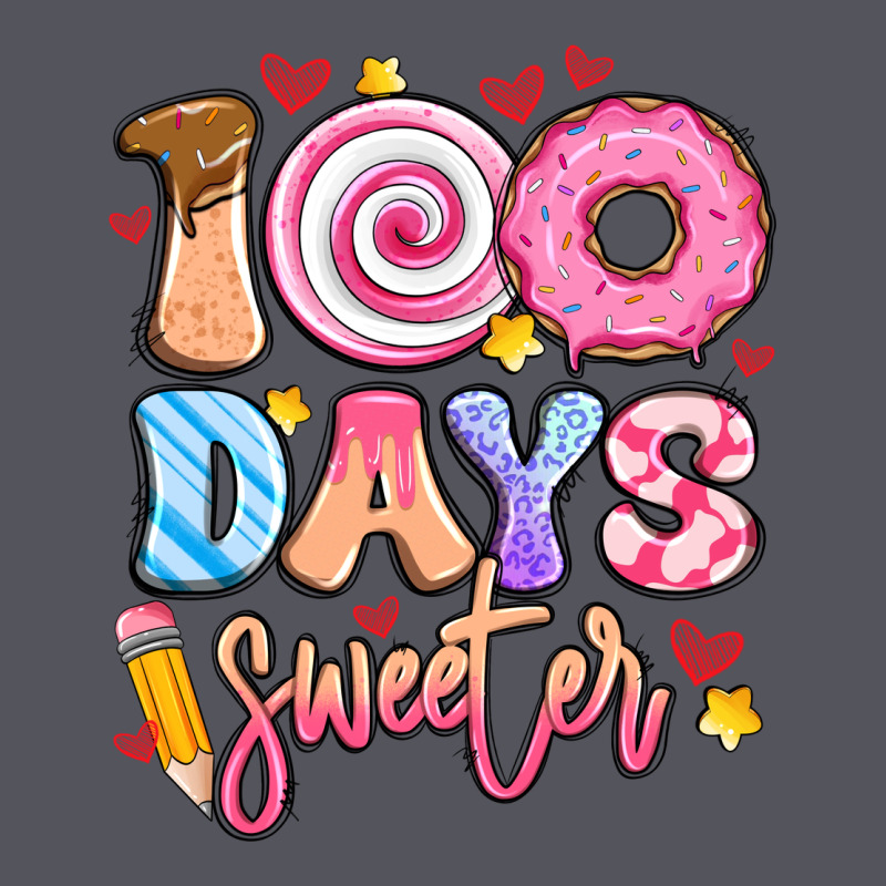 100 Days Sweeter Vintage Hoodie by Artiststas | Teevron