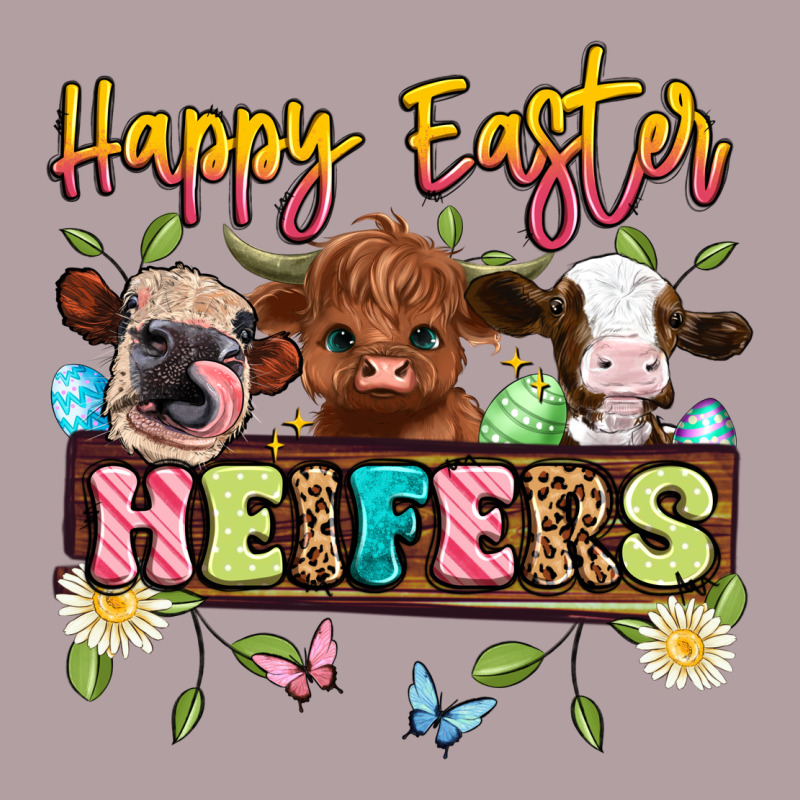 Happy Easter Heifers Vintage Hoodie by Artiststas | Teevron