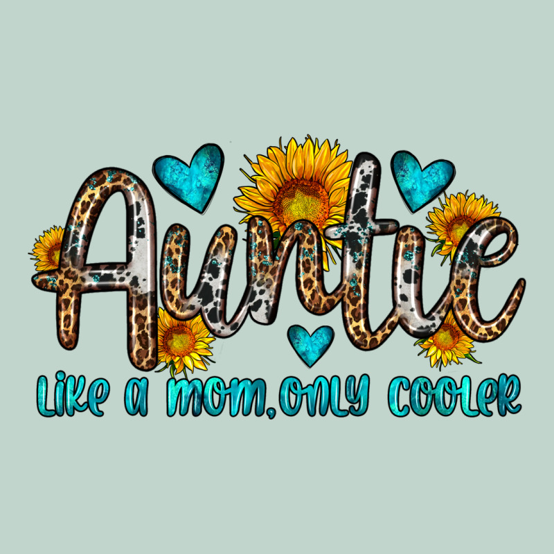 Auntie Like A Mom Only Cooler Zipper Hoodie by OliviaCreatesArt | Teevron