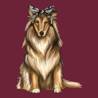 Collie With Bandanna Long Sleeve Tee | Teevron