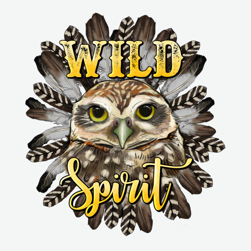 Wild Spirit Owl Urban Heavy Tee by BarkalooDesign | Teevron