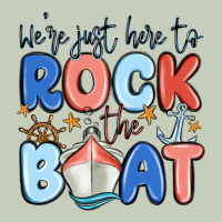 Were Just Here To Rock The Boat Ladies Tee | Teevron