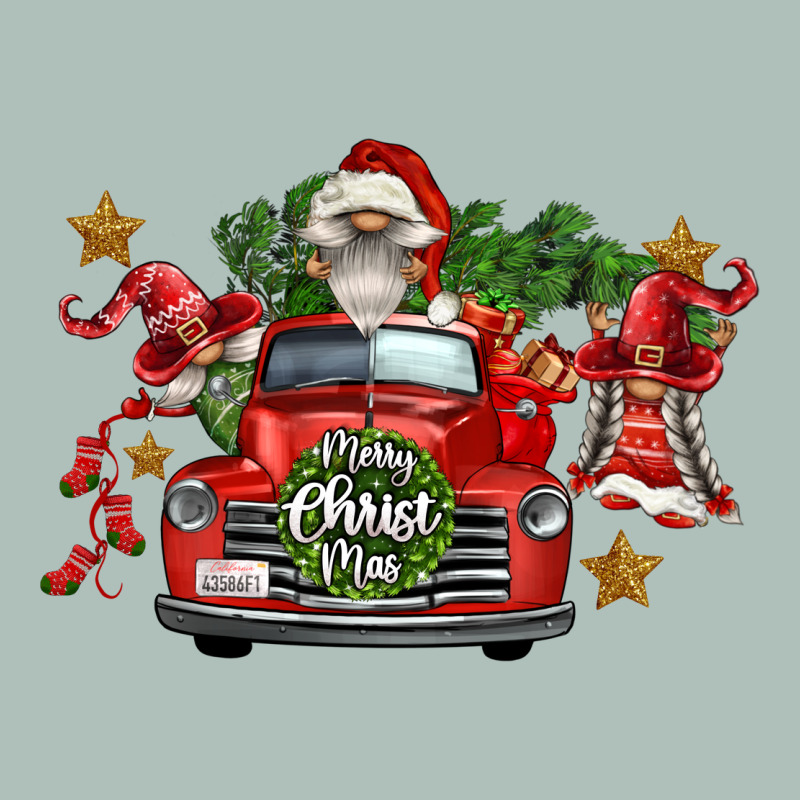 Merry Christmas Truck Gnomies Heavyweight Hoodie by FaDigitalArtStudio | Teevron
