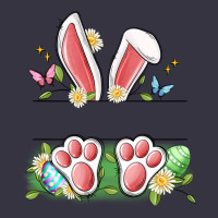 Easter Bunny Name Frame Vintage Hoodie | Teevron
